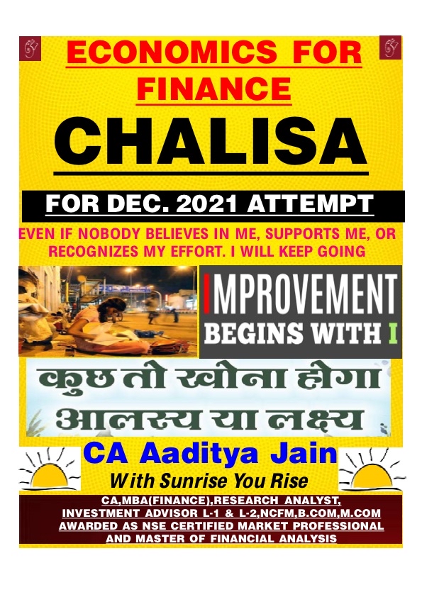 Economics Chalisa by CA Rahul Garg