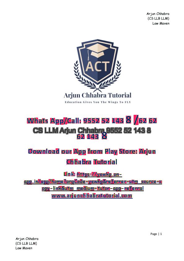 Law most important questions theory and case studies related in this pdf ..