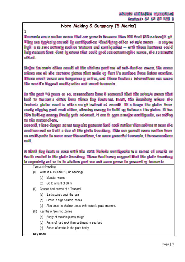 BCR expected question

Passage
Article
Notemaking
Email
Precise
Report

35+ marks guanteed 