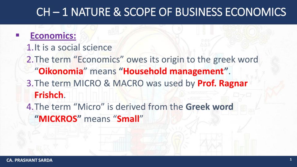 Paper - 4 Economics last minute revision 