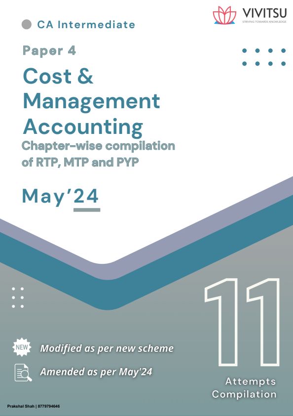 Costing 
RTP,MTP & PYQ Complier 