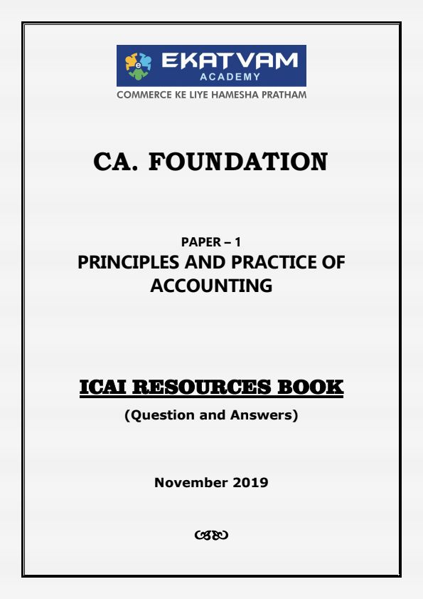 Account all past year questions 