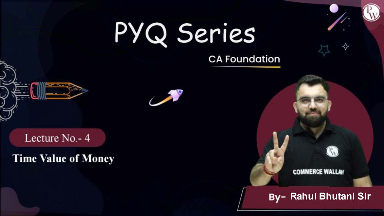Math pyq  no. 2// CA foundation 
Join my telegram channel for videos lecture. https://t.me/cafreenotes85
https://t.me/cafreenotes85