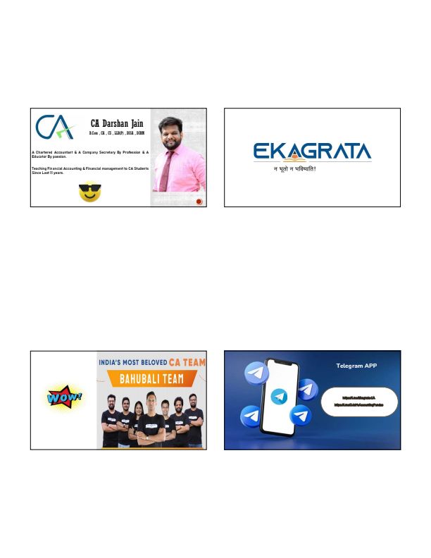 Accounts - Super 75 Questions with solutions 
By- CA Darshan Jain Sir
Best for revision of all chapters and concepts
(Further for any doubts you can refer his lectures on YouTube)