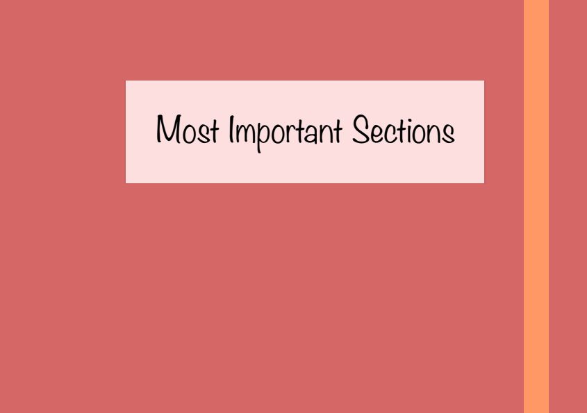 LAW IMPORTANT SECTIONS 
(BY- CA Shantam Gupta Sir) 