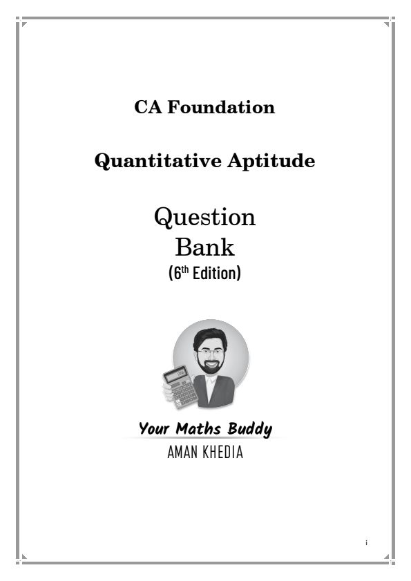 Math question bank 