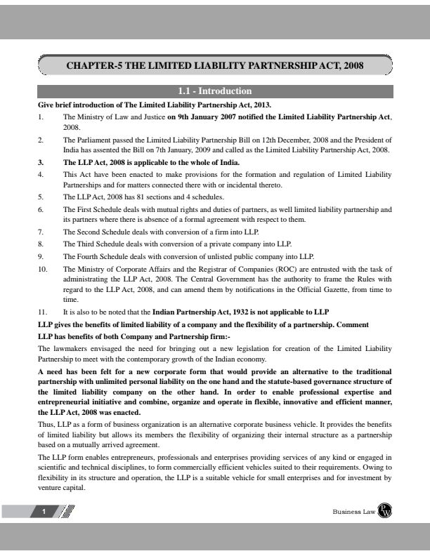 Law LLP e- notes