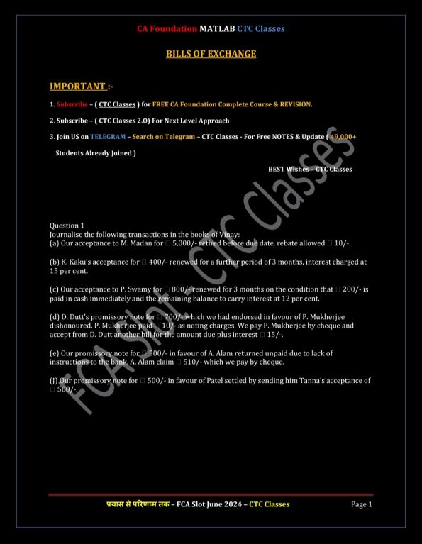 ACCOUNT BOE IMP QUESTIONS JUNE 24 