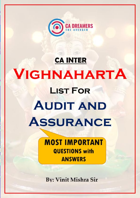 AUDIT IMP LIST (MUST REFER BEFORE EXAM MAY 24 )