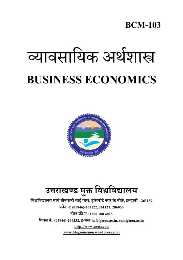 Business economics 
