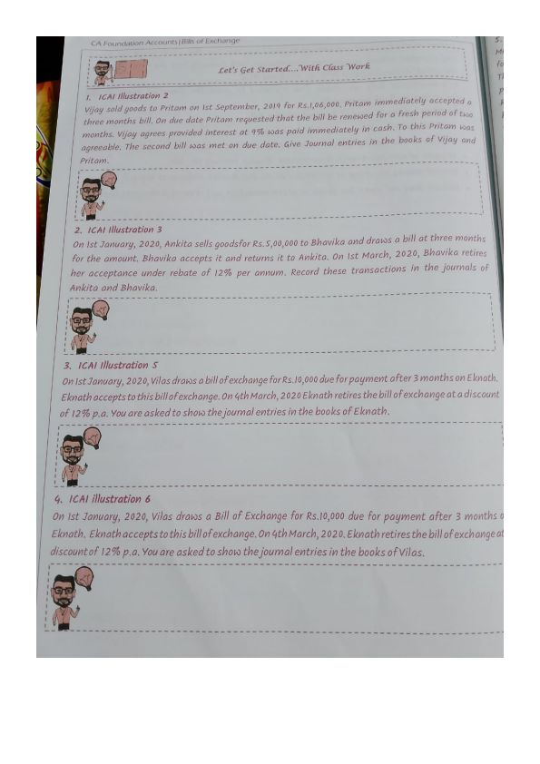 » Bills of exchange : mtps, rtps with Institute illustrations. 