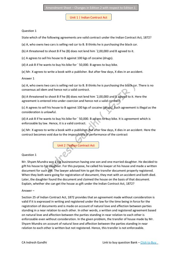 Law practice question 