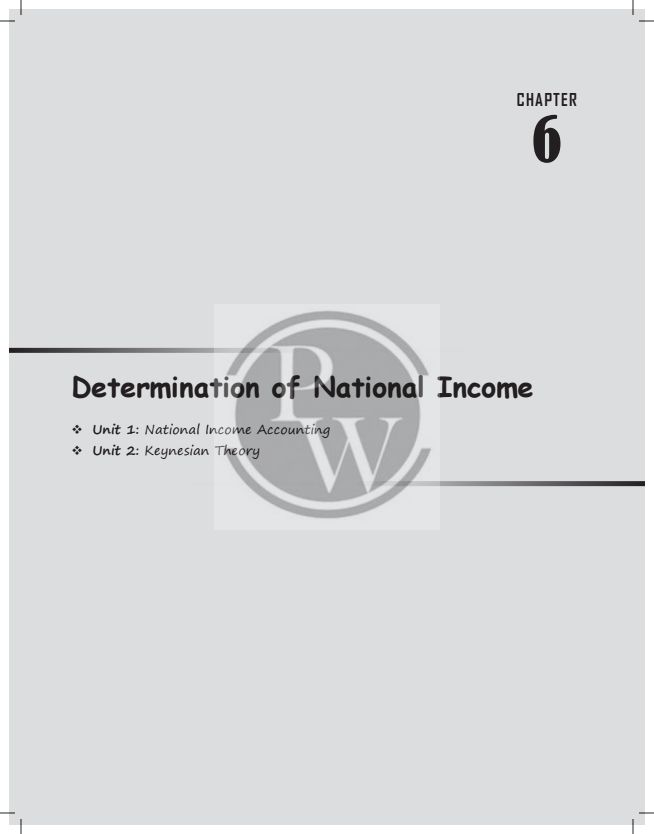 Business Economics 
Chapter- Determination of National Income
Detailed notes and question 