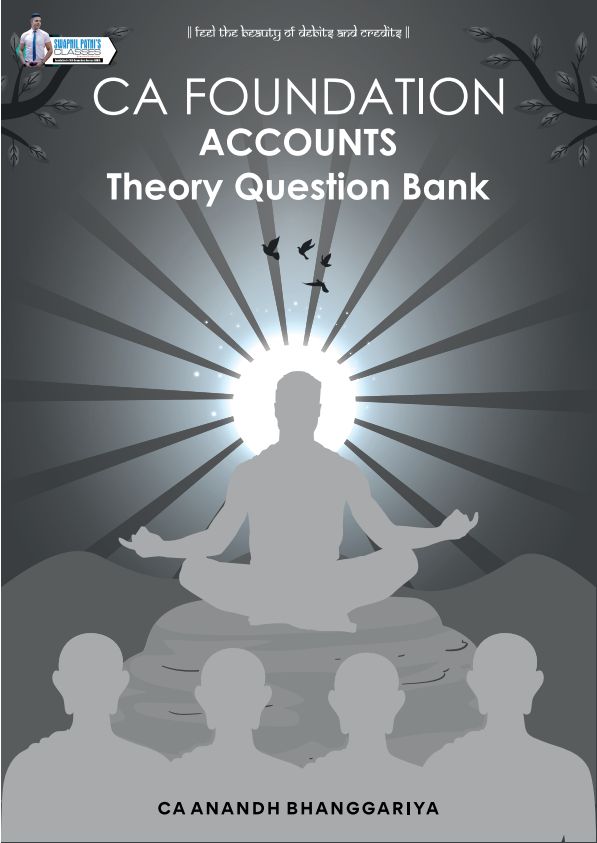                        CA Foundation 
            Accounts True and False book
If you want ca wallah lectures join this telegram https://t.me/+7hWvEbNsz1Q3MzZl