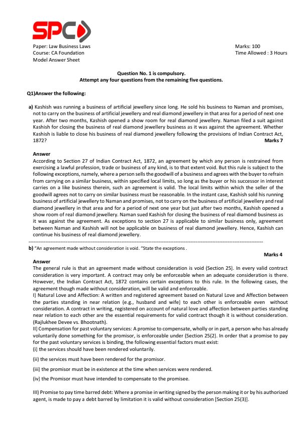 Test law