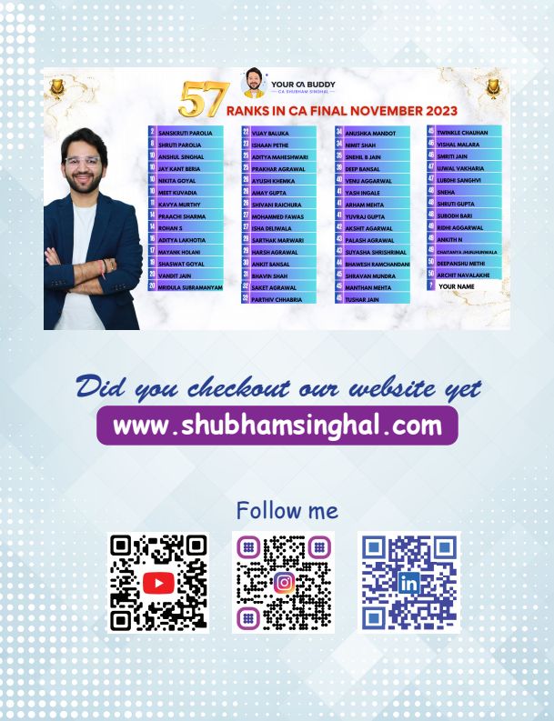 Law Revision Book by Shubham Singhal sir