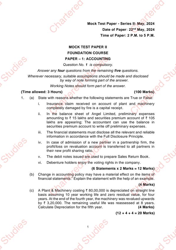 JUNE 2024 MTP 2 ACCOUNTS PAPER 