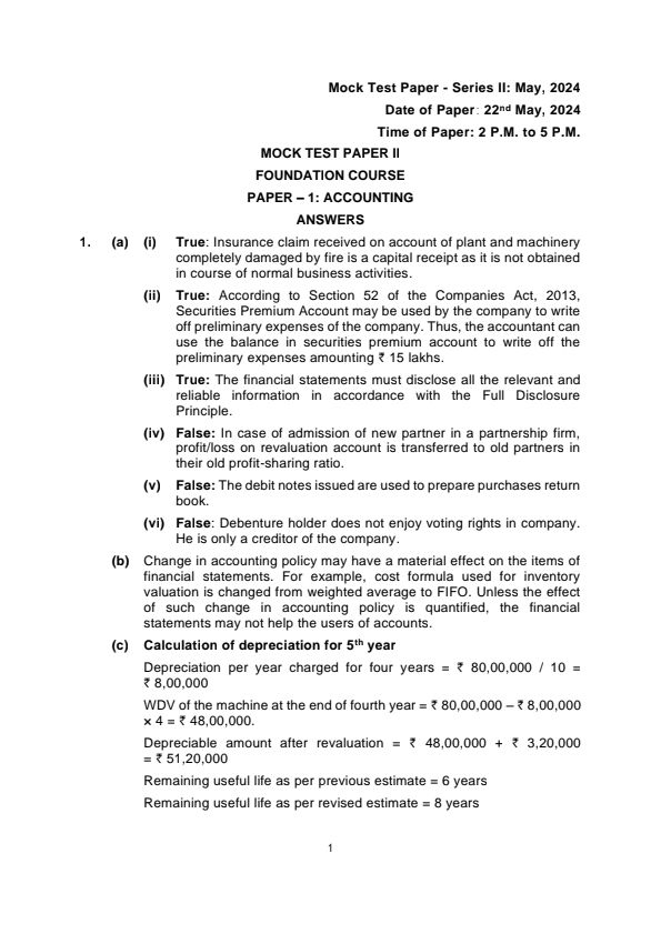 JUNE 2024 ACCOUNTS MTP 2 ANSWERS
