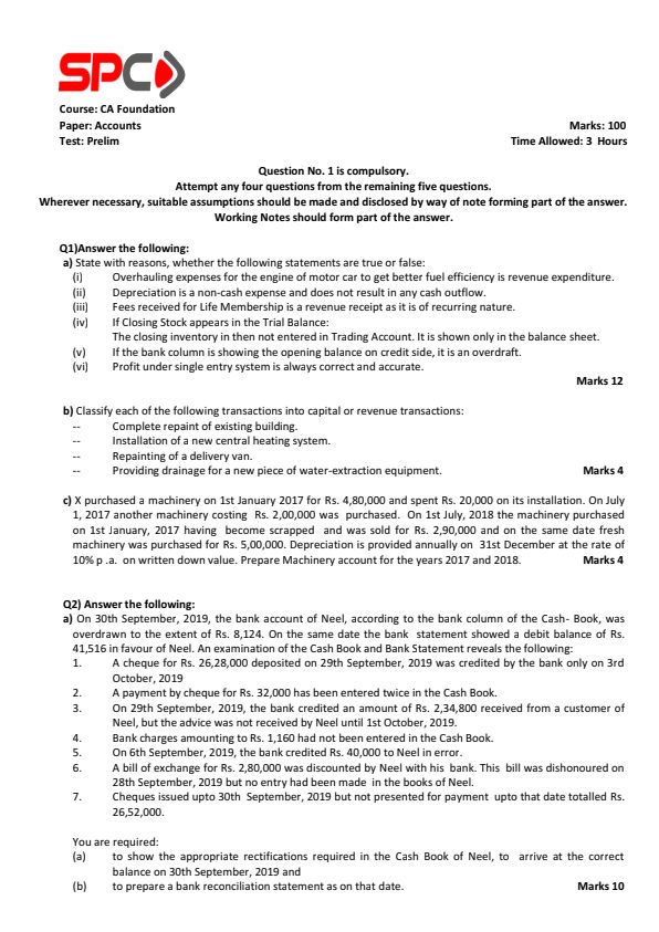 Question paper 