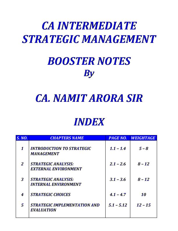 SM notes
