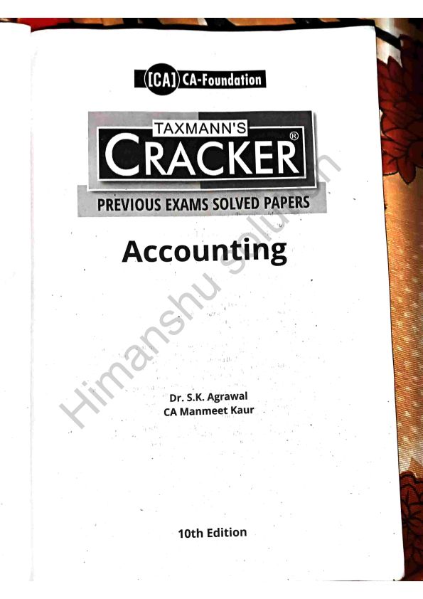 Accounts chapter wise and topic wise all pyq