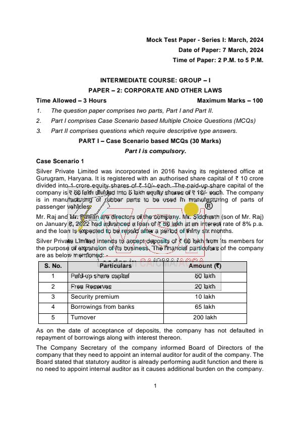 LAW  MTP Compiler 
May 24 to Jan 25
Total 6  MTP's  New Syllabus

Join me friends if you need anything