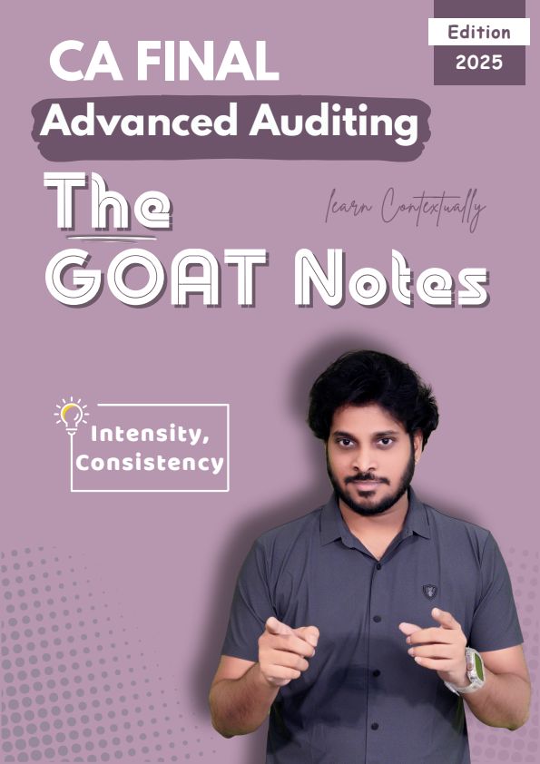 CA Final Advanced Auditing GOAT notes by CA RAM HARSHA