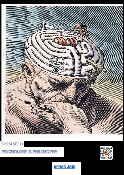 Set-D psychology and philosophy MCQ 