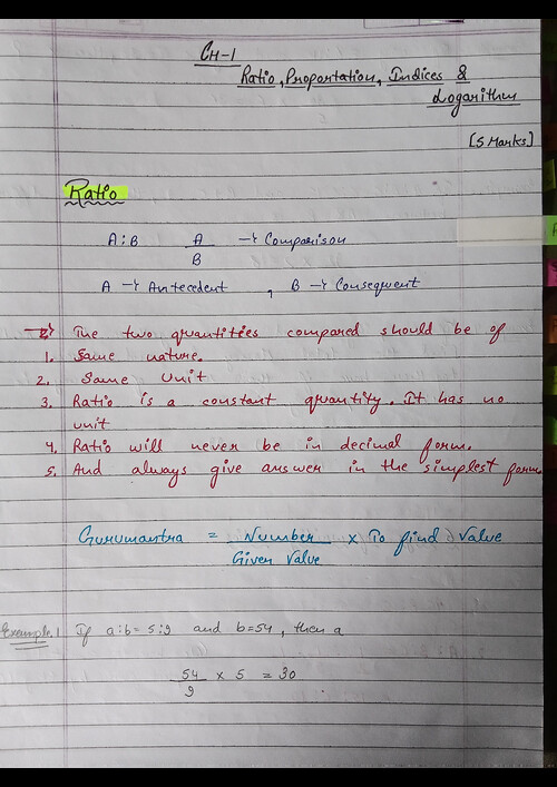 Download Handwritten notes of ch -1 maths - Handwritten NotesNotes at ...