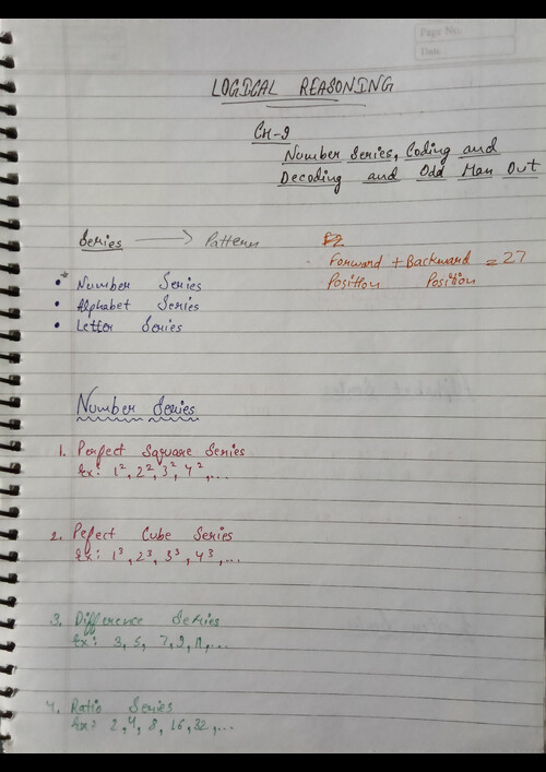 Download Handwritten notes of Logical Reasoning - Handwritten ...