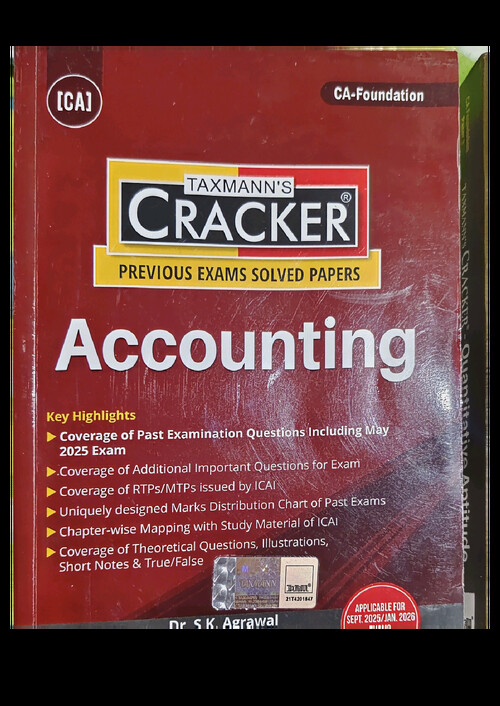 Untouched book of accounts 20%discount
Dm on ig - aditya_agrawal_2414


