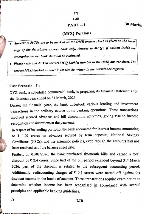 Audit question paper may 26 
