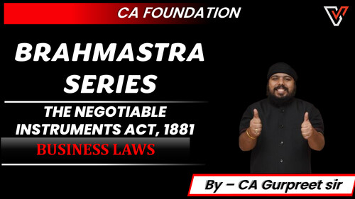 The negotible instruments act 1881