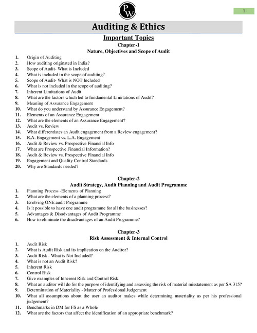 Important topics for September 2026