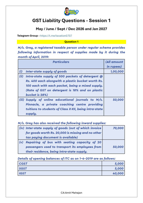 Questions practice 
