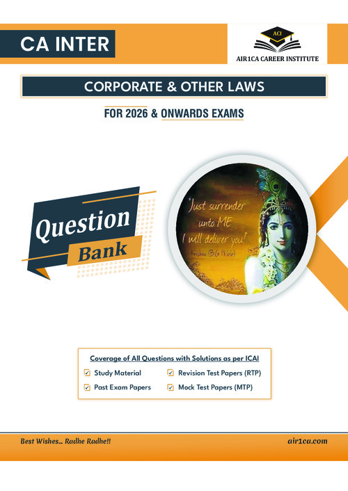 AIR1CA LAW QUESTION BANK 