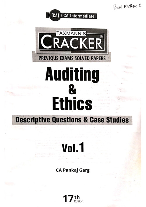 CA PANKAJ GARG Audit Question Bank 