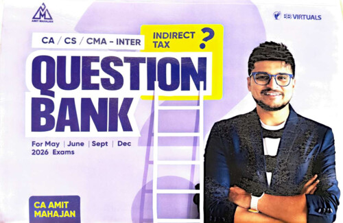GST Question bank by CA AMIT MAHAJAN SIR 
Applicable For Sep26 