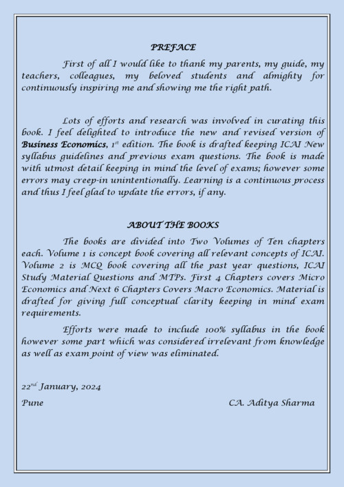 CA aditya sharma sir MCQ question bank 