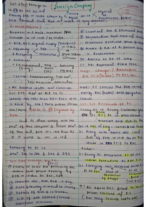 FOREIGN COMPANY JUST IN 3 PAGES