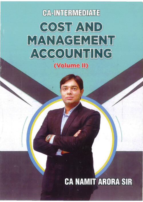 Cost Accounting ( volume 2) Question Bank by Namit Arora 
