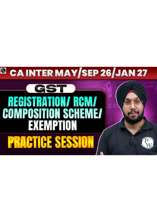 Registration, Rcm , Composition Scheme  Questions Bank (RTP's MTP's Pyq's till May 26)