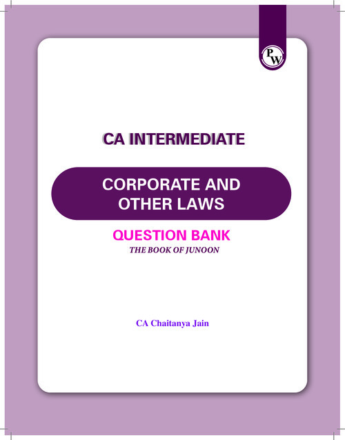 Law Question Bank  by Chaitanya Jain (pw)