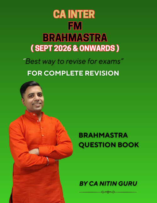 Fm super questions by ca nitin guru