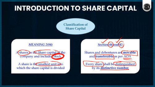 Share Capital & Debentures ( STar Sheets) By CJ sir

If Anybody wants PW CA intermediate classes DM me 