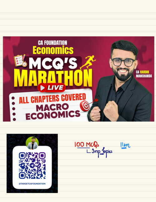 Macroeconomics MCQs By Hardik Sir 