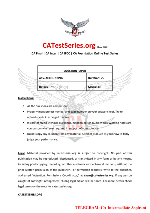 Accounts Test Series No 15

If anybody wants PW and VC gurukul Classes DM me 