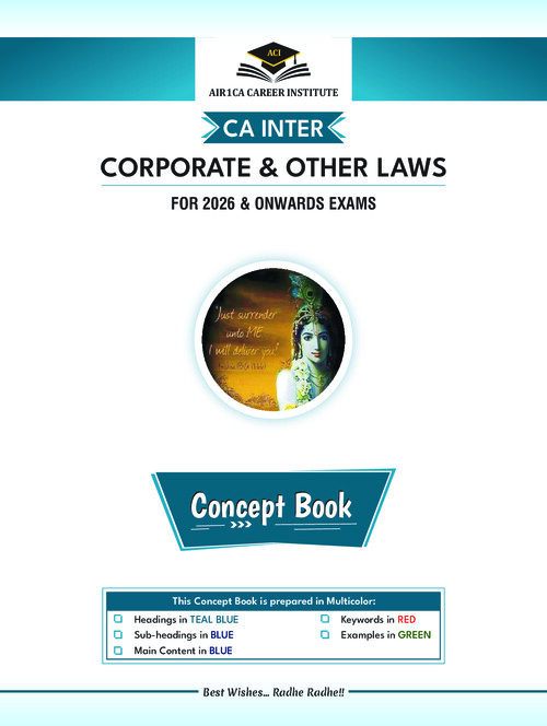 CA INTER LAW Summary Notes Air1