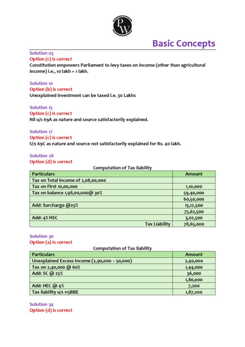 PW Ramban Taxation Solution Latest Edition ✅ 

If Anybody wants PW, VC Gurukul & Ekagrata classes DM me ✔️