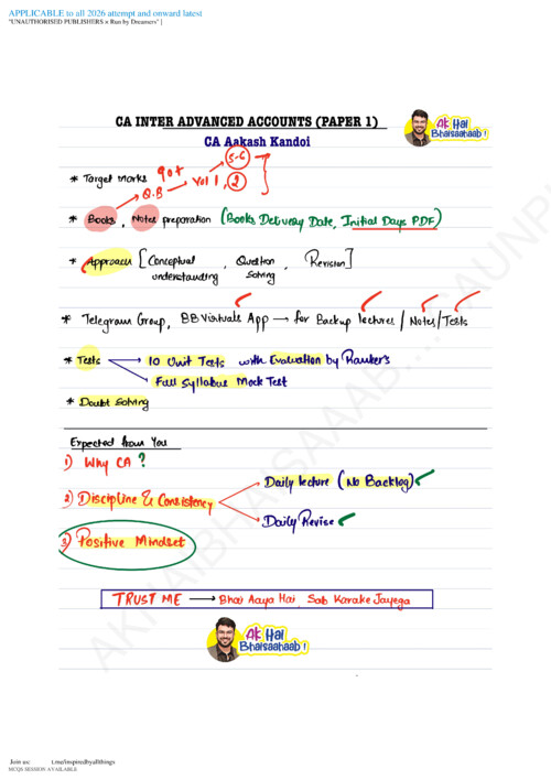 BOARD Latest Notes By Aakash Kandoi Sir Part 1 ✅ 

If Anybody wants PW, VC Gurukul and Ekagrata classes DM me ✔️